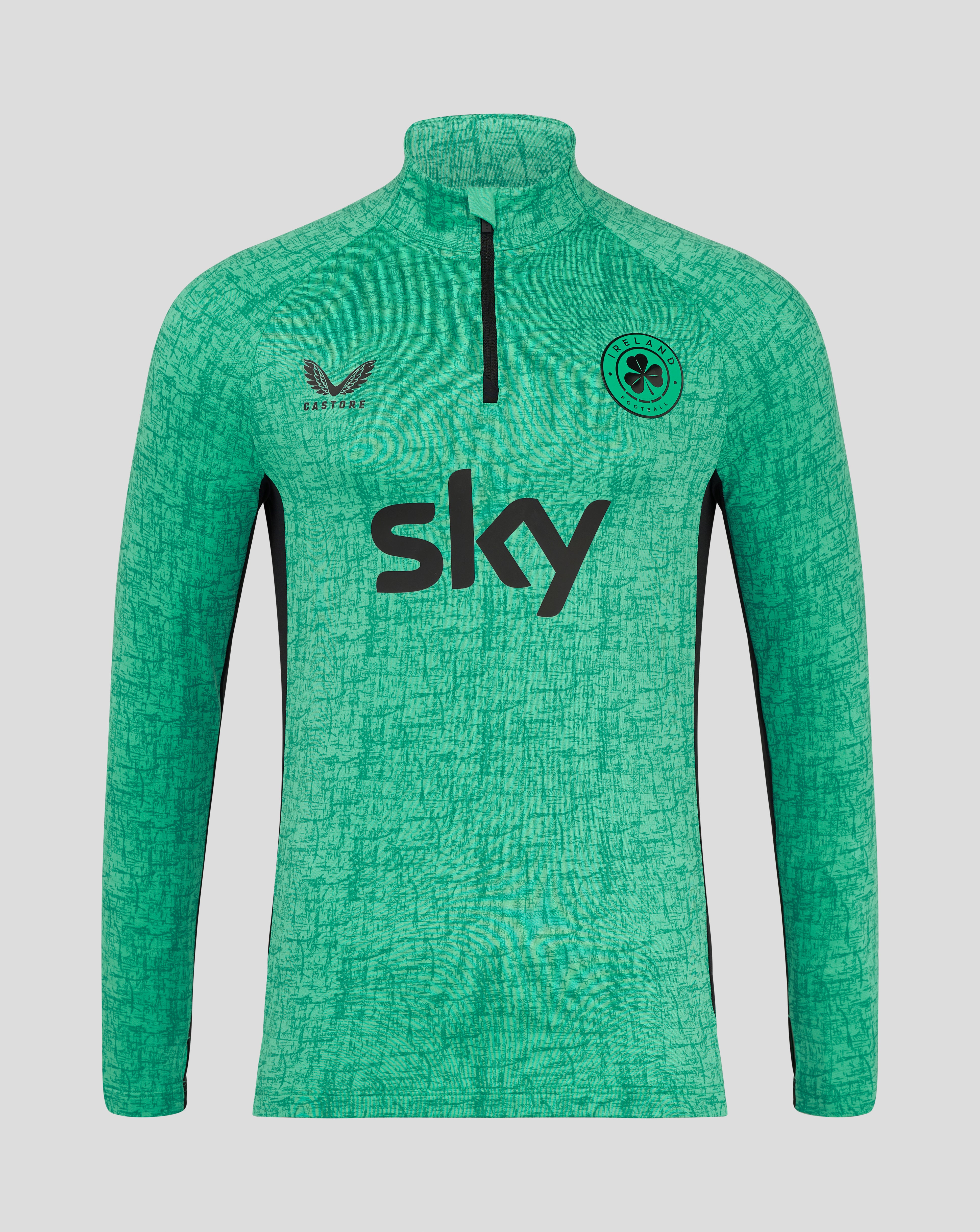 IRELAND 25/26 MEN'S PERFORMANCE MIDLAYER TOP - Mint leaf