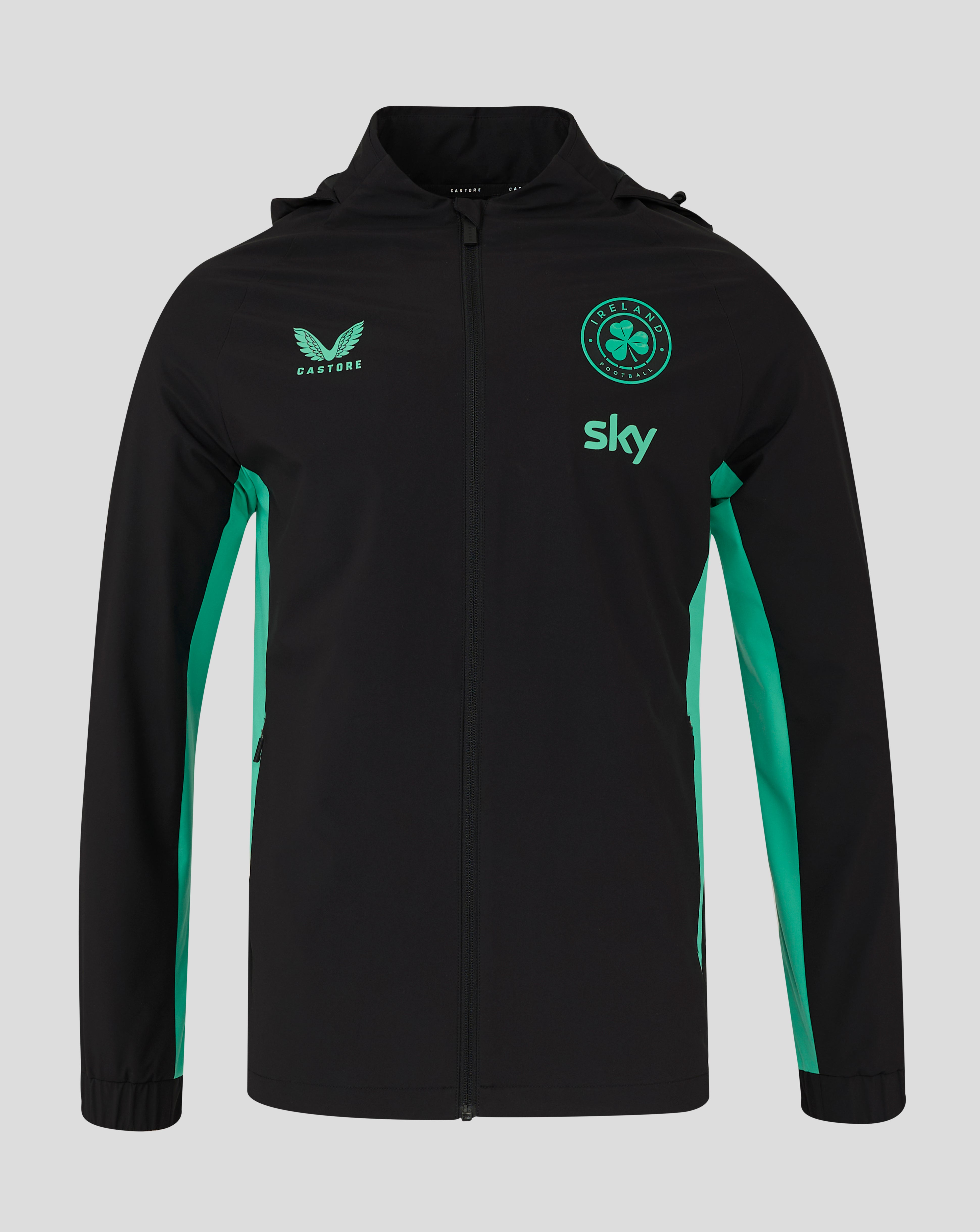 IRELAND 25/26 WOMEN'S TRAINING SHOWER JACKET - Caviar