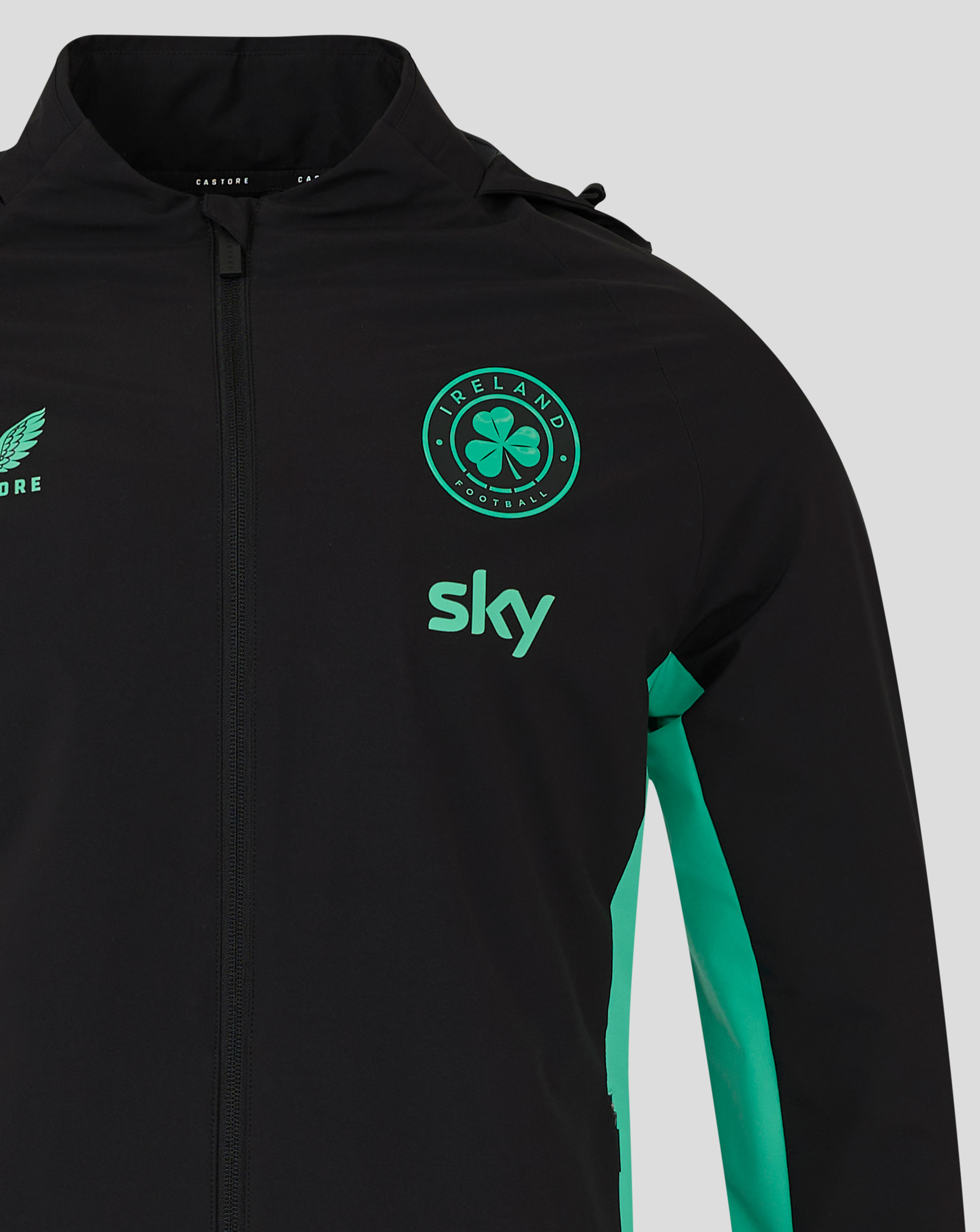 IRELAND 25/26 WOMEN'S TRAINING SHOWER JACKET - Caviar
