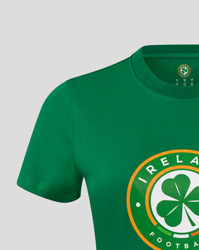 WOMEN'S CORE CREST T-SHIRT - GREEN