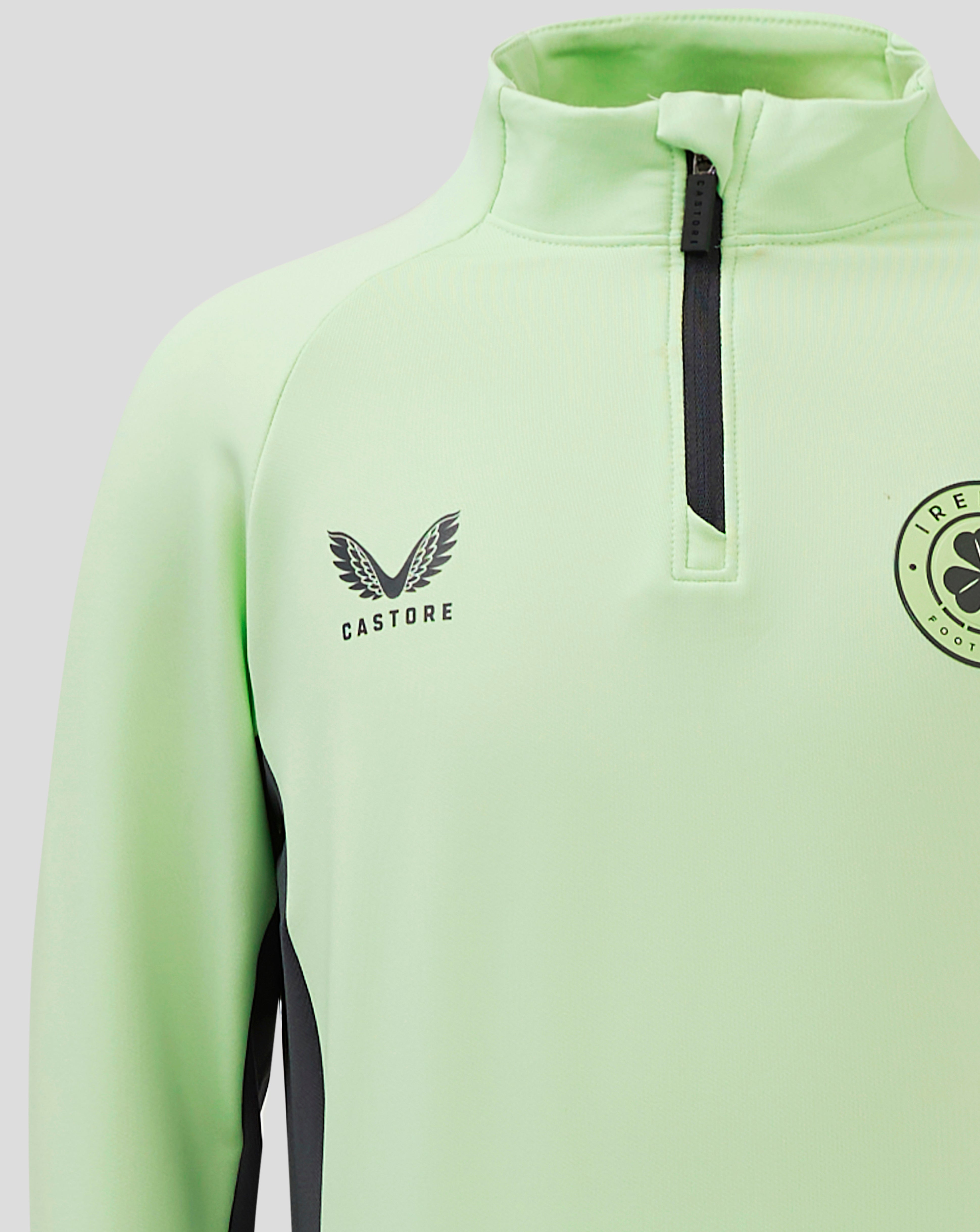 JUNIOR PRO PLAYERS 1/4 ZIP TRAINING TOP